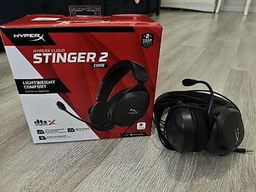 hyperx cloud core: Проводные гарнитуры, HyperX, Б/у, цвет - Черный — 2