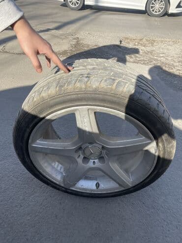 диски на мл: Литые Диски R 18 Mercedes-Benz, Комплект, отверстий - 5, Б/у — 2