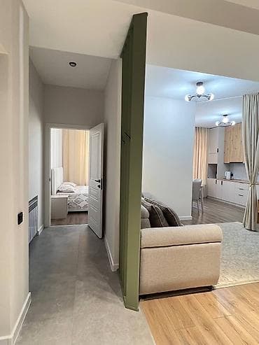 Квартиры: 1 комната, 52 м², Асанбай мкр Элитка, 5 этаж — 5