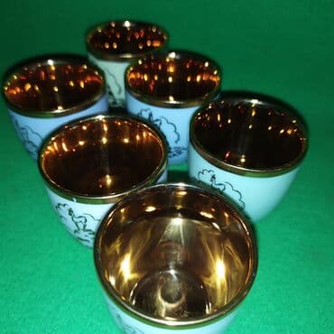 золото в расрочку: Продаются рюмки позолоченные (24-х каратное золото).⚡️⚡️⚡️ ✅Набор — 10