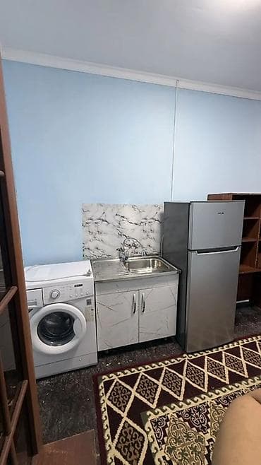 flat osh: 2 комнаты, Ак-Орго ж/м Агентство недвижимости, Только девушкам, от 1 года, от 1 месяца, от 3 месяцев, С мебелью частично — 4