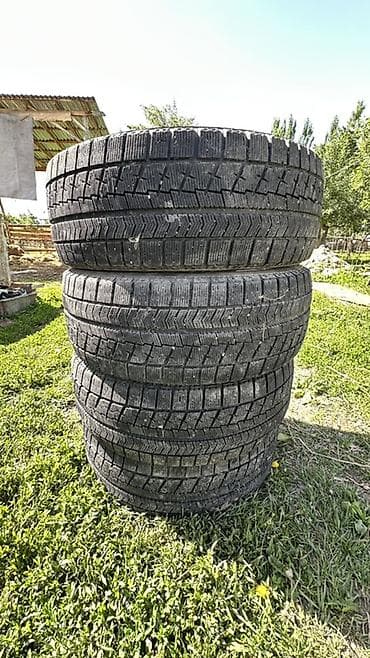 резина 14 с: Шины 215 / R 17, Зима, Б/у, Комплект, Легковые, Bridgestone — 6