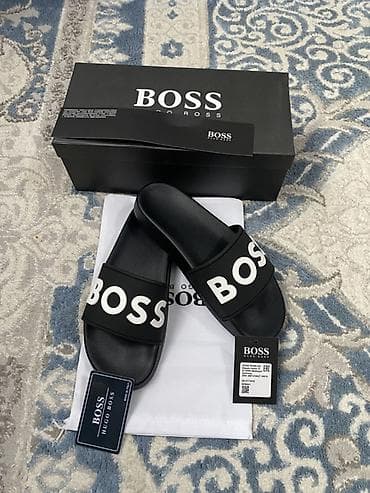 Босоножки, сандалии, шлепанцы: Мужские сандалии, 41, 43, Hugo Boss, Новый, цвет - Черный, Самовывоз — 4