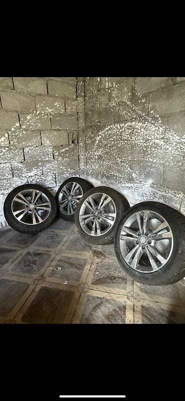 Шины: Колеса в сборе 225 / 55 / R 18, Всесезонная, Комплект, Литые — 9