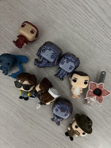 набор фишек для покера: Мини фигурки Kinder Joy Fink Pop по сериалу «Stranger Things»

170/шт — 2