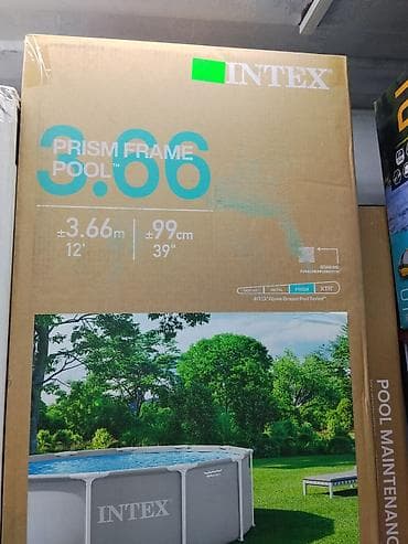 бассеин: Каркасный бассейн Intex Prism Frame 3.66 м - Серия: Prism Frame — 1