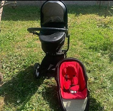 детские коляски 2 в 1: Коляска, цвет - Черный — 7