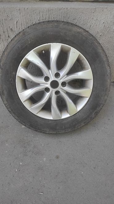 235 55 17: Колеса в сборе 235 / 60 / R 17, Лето, Б/у, Комплект, Литые, отверстий - 5 — 1
