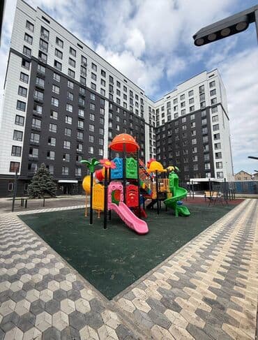 продажа квартир город токмок: 2 бөлмө, 65 м², Элитка, 9 кабат, Евроремонт — 1