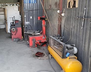 Авто тейлөө жабдуулары: Оборудование для шиномонтажа и компрессор - Станок для — 1