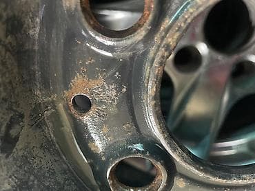 Железные Диски R 14 Mercedes-Benz, 1 шт, отверстий - 5, Б/у — 6