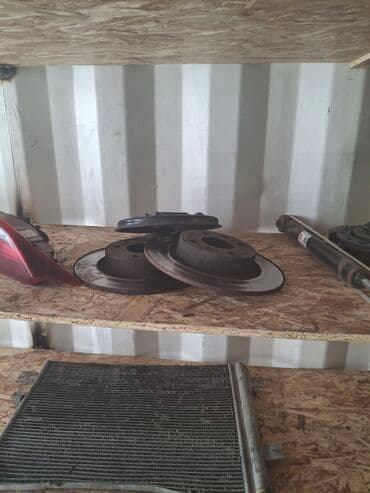 bbs rs: Комплект тормозных дисков Renault Б/у, Оригинал — 2