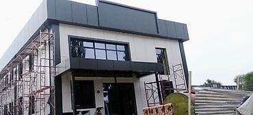 Изготовление и монтаж фасадов из алюкобонда (композитных алюминиевых