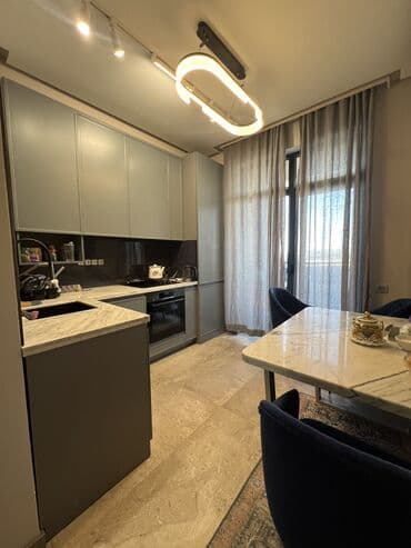 квартира бишкек 1 комнатная джал: 1 комната, 47 м², Элитка, 7 этаж, Дизайнерский ремонт — 9