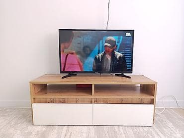 small table: Тумба и подставка для телевизора, Б/у, Напольная, ЛДСП, Самовывоз — 2