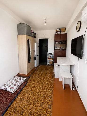 сдаю квартиру 8 микрорайон: 1 комната, 13 м², Гостиничный тип, 8 этаж, Косметический ремонт — 8