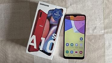 nintendo 3d: Samsung Galaxy A10s, Б/у, 32 ГБ, цвет - Красный, 2 SIM — 1