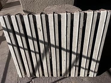 чугуный батарея: Чугунные батареи Б/у, Количество секций: 12 шт, Высота: 50 см, Тип подключения: Боковое — 1