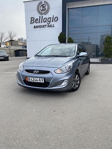 Hyundai Accent: 2017 г., 1.4 л, Автомат, Бензин, Седан