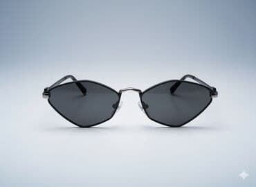 Солнцезащитные очки очки, Женские, Нестандартные, Регулируемые носоупоры, Б/у