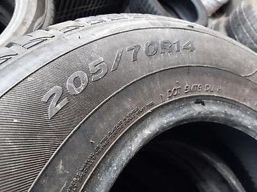 Шины 205 / 70 / R 14, Лето, Б/у, Комплект, Корея, Kumho