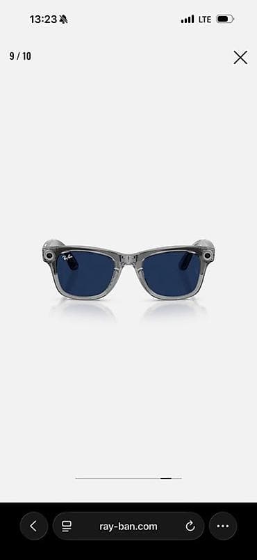 очки rayban meta: Солнцезащитные очки очки, Ray-Ban, Унисекс, Вайфареры — 3