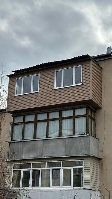 Утепление: Остекление и обшивка балконов/лоджий под ключ - Вынос балкона по полу — 2