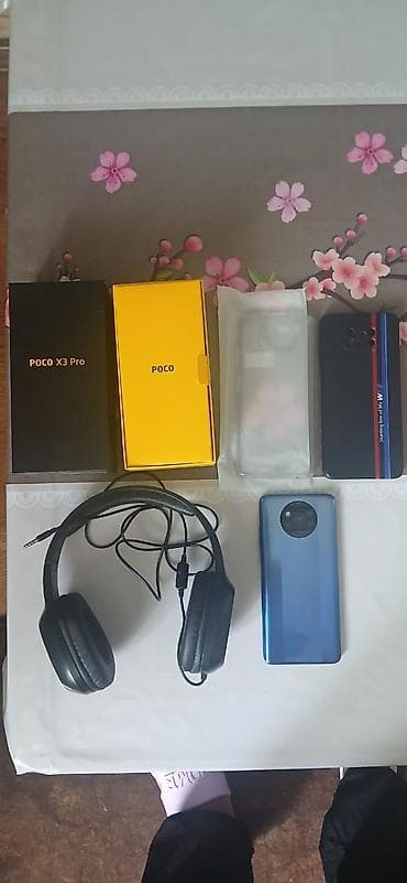 игры ps5 бишкек: Poco X3 Pro, Б/у, 128 ГБ, цвет - Голубой — 3