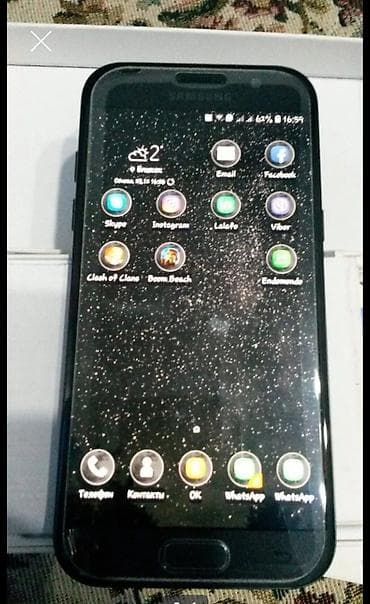 rebmi 9a: Samsung Galaxy A5 2017, Б/у, 32 ГБ, цвет - Черный, 2 SIM — 4