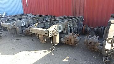 Унаа тетиктери: Рамы задних тележек грузовых автомобилей с пневмоподвеской. Описание — 3