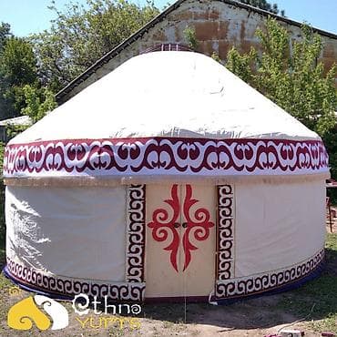 брезенты: Продажа юрты, Каркас Металлический, 55 баш, Диаметр: 4.5 метра — 1