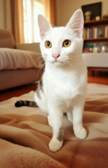 отдам котенка в добрые руки: Кошка даром: Беспородная, 8 месяцев, Мальчик, Приучена к лотку — 2