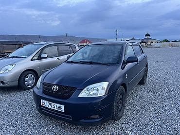 geely monjaro: Toyota Allex: 2002 г., 1.4 л, Механика, Бензин, Хэтчбэк — 5