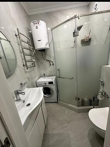 discovery studio: 2 комнаты, 47 м², Асанбай мкр Элитка, 3 этаж, Дизайнерский ремонт — 6