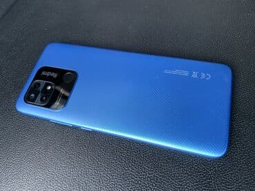 Redmi, Redmi 10C, Новый, 128 ГБ, цвет - Синий, 1 SIM