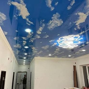 Натяжной потолок 3D потолки, Глянцевое, Матовое Бесплатная консультация, Бесплатный замер, Гарантия — 9