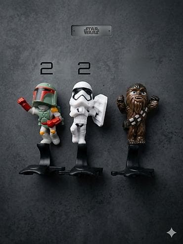 звездные воины: Коллекционные фигурки Star Wars из серии “10 Galaktische Figuren”. - — 1