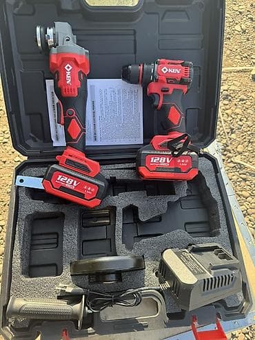 кожух для ушм: Набор аккумуляторного электроинструмента KEN в кейсе Состав набора: - — 3