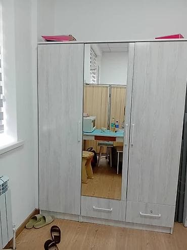 трёхдверный: Шифоньер, шкаф для одежды, Прямой, ЛДСП — 3