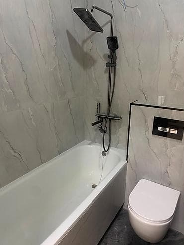 Недвижимость: 1 комната, 50 м², Асанбай мкр Элитка, 4 этаж, Свежий ремонт — 3