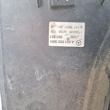 mini refrigerator: Вентилятор Mercedes-Benz 2002 г., Б/у, Оригинал, Германия — 2