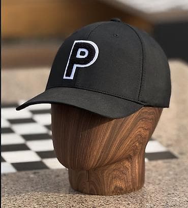 Головные уборы, Puma, Б/у, цвет - Черный, Бесплатная доставка