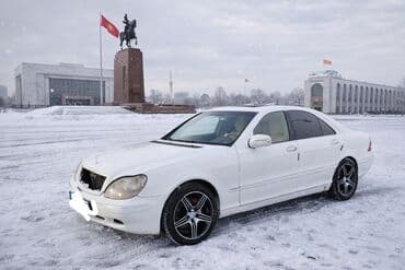 машина акцент: Mercedes-Benz S-Class: 2002 г., 3.2 л, Автомат, Бензин, Седан — 2