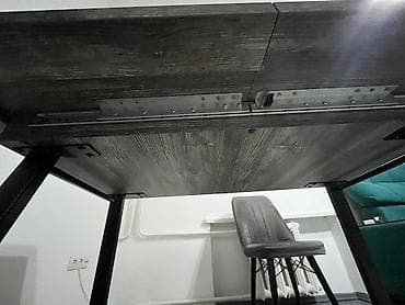 настенный стол трансформер: Стол трансформер Для кухни, Раскладной стол, цвет - Серый — 2