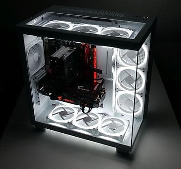 gaming computer: Компьютер, ядер - 24, ОЗУ 32 ГБ, Игровой, Б/у, Intel Core i9, AMD Radeon RX 6500 XT, SSD — 1