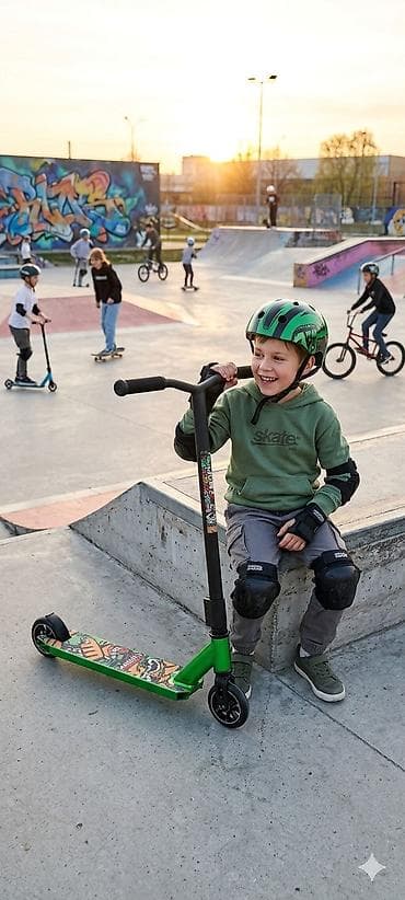 sk8 scooter: 🛴 Трюковый самокат для детей и подростков Продаётся стильный и — 1