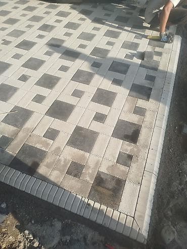 скрытие замков: Брусчатка брусчатка бордюр латок жана башкалар брусчатканын баардык — 9