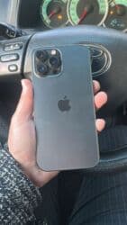 новые айфоны бишкек: IPhone 13 Pro Max, Колдонулган, 128 ГБ, Jet Black, Заряддоочу түзүлүш, Коргоочу айнек, Каптама, 81 % — 2