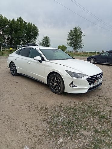 byd e7: Hyundai Sonata: 2021 г., 2 л, Автомат, Гибрид, Седан — 2