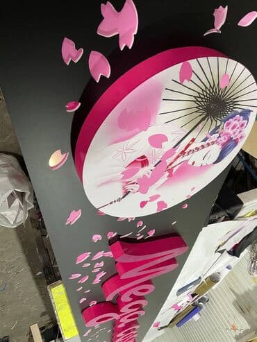 изготовление рекламных вывесок: | Дорожние указатели, Крышные установки, Лайтбоксы, | Монтаж, Разработка дизайна, Снятие размеров — 7